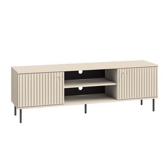 Petits Meubles Mueble tv 2 puertas 160 cm cachemira melamina beige