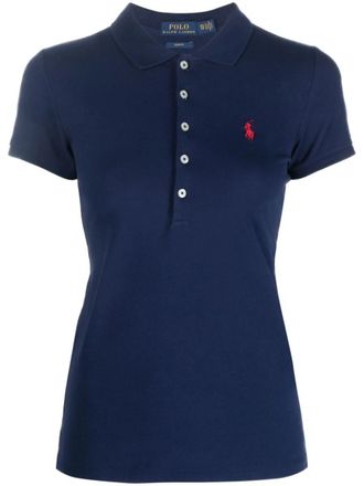 Ralph Lauren Julie Logo-Embroidered Polo Shirt