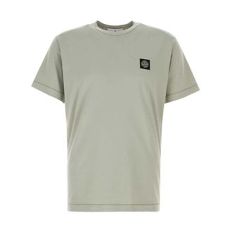 Stone Island T-Shirts, male, Green, Size: M Mens T-shirts & Polos Clothing Green Ss26