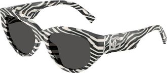 Dolce & Gabbana DG4514 337287 Womens Sunglasses White Size 55