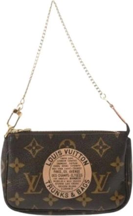Louis Vuitton Pre-owned Mini Bags, female, Brown, Size: ONE SIZE Pre-owned Mini Pochette
