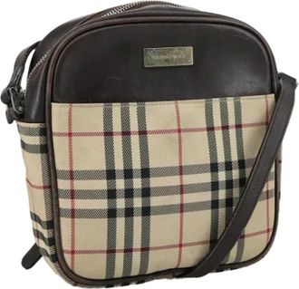 Burberry Pre-owned Tela shoulder-bags - - Pre-owned - Donna - Beige - ONE SIZE