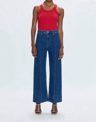 Pistola Denim Penny High Rise Ankle-Length Pintuck Jean In Country Club