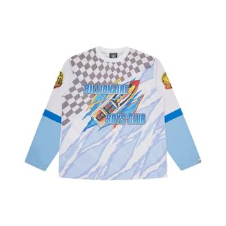 Billionaire Boys Club Long Sleeve Tops, male, Multicolor, Size: XS Speed Ripper LS Sport Top