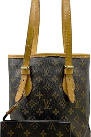 Louis Vuitton Brown Monogram Monogram Shoulder Bag Tote Bag (Pre-Owned)