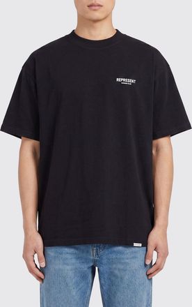 Represent T-shirt girocollo in cotone con logo a contrasto