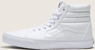 Vans Mens Skate-Hi Top Shoes In True White