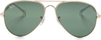 Ray-Ban aviator-frame sunglasses - unisex - Metal - 58 - Gold