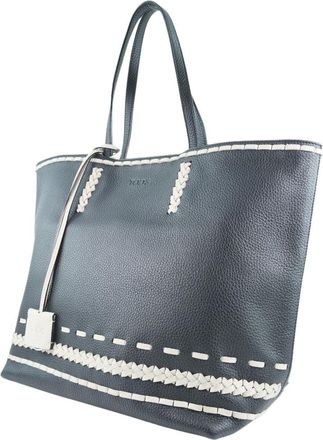 Tod's Tods Black Leather Handbag (Pre-Owned)