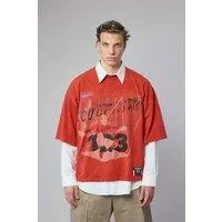 RRR123 Left Out Vintage Tee Red