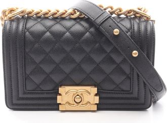 Chanel Leather Shoulder Bag (Pre-Owned)