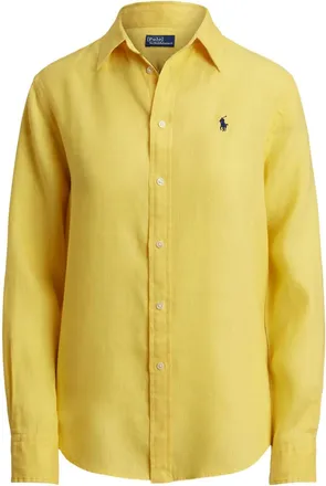 Polo Ralph Lauren Camicia a maniche lunghe con bottoni - Giallo
