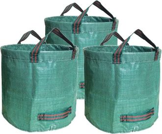 OEM Paquete De 3 Bolsas De Jard&iacute;n De 500 L, Bolsas Resistentes Para Residuos De Jard&iacute;n, Bolsas De Polipropileno Resistentes, Paquete De 3 Bolsas Para Resi