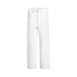 Levi's Jeans, Dames, Wit, W30, Katoen, Ribcage Straight Ankle Jeans
