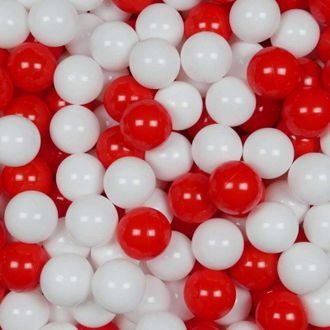 OEM Pelotas De Juguete &Oslash;7cm 500uds Blancas, Rojas