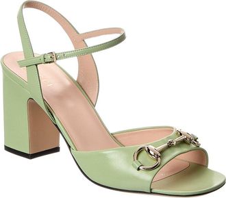 Gucci Horsebit Leather Sandal