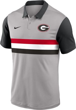 Nike Georgia Vapor Nike Mens Dri-FIT College Polo in Grey | 00HT0DQ6NGB-B3F