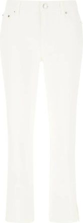 Michael Kors Klassieke Denim Jeans voor dagelijks gebruik - Dames - Slim Fit Jeans - Wit - S - Denim - Jeans