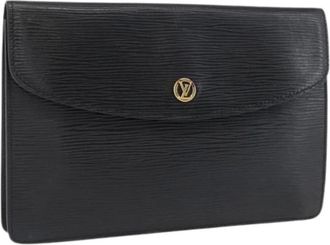 Louis Vuitton Pre-owned Clutches, female, Black, Size: ONE SIZE Pre-owned Vintage Clutch