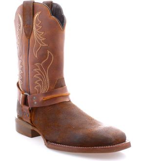 Roan Saga Boot in Tan Crazy Horse Tan Suede at Nordstrom, Size 11.5