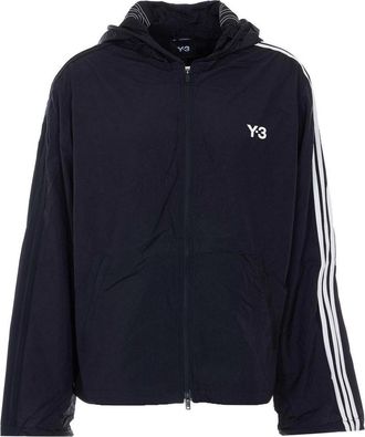 Yohji Yamamoto Black Jacket With Zip Closure On The Front