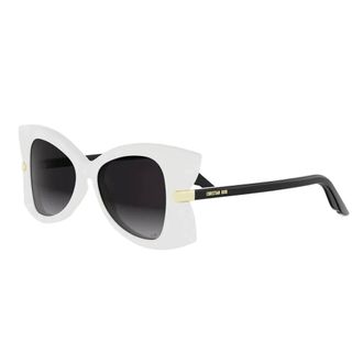 Dior Sunglasses, female, White, 51 MM, Butterfly S1I Sunglasses