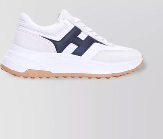 Hogan low top sneakers contrast panel