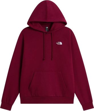 The North Face Evolution Simple Dome Regular Hoodie - Dames - Outdoor shirts - Rood - L - Katoen - Fitness