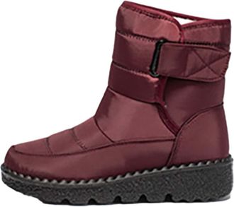 Generic Womens Winter Shoes Lined Snow Boots Non-Slip Snow Boots Lightweight Hiking Boots Warm Lightweight Winter Shoes Hiking Boots Snow Shoes Comfort Hiking