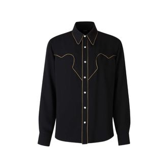 Amiri AM426SH014100%Polyester 0002BLACK