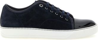 Lanvin Blue Color Block Sneakers