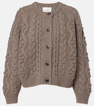 Lisa Yang Winroe cable-knit cashmere cardigan
