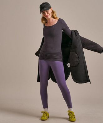 BAM Horizon Rib Long Sleeve Top - 10