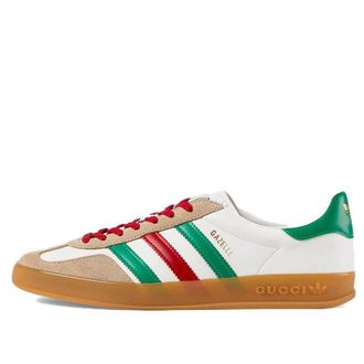 Gucci adidas x Gucci Gazelle White Green Red 726488-AAA43-9547