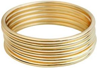Panacea Set of 6 Skinny Tube Bangles in Gold at Nordstrom Rack
