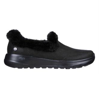 Skechers Go Walk Joy sneakers van imitatiesu&egrave;de voor dames (Zwart)