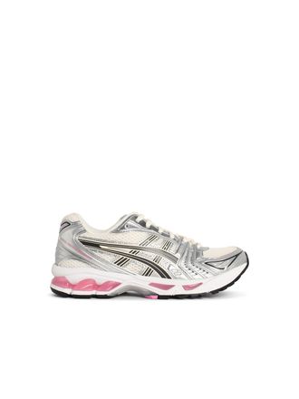 Asics Zapatillas Asics Gel Kayano 14 en mezcla de malla color crema y rosa