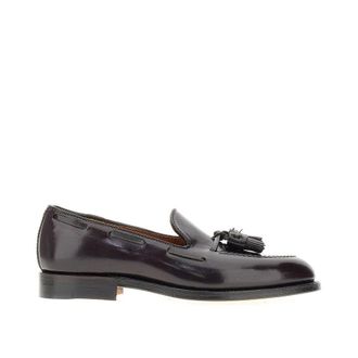 Alden Spazzolato leather loafers with tassels Man 11