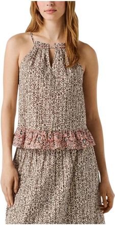 Pepe Jeans London Dona Blouse - Dames - Tops zonder mouwen - Veelkleurig - M - Tops