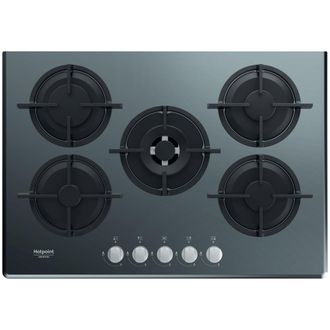 OEM Hotpoint Ariston Piano Cottura A Gas Hagd 72s/mr. Colore Del Prodotto: Specchio, Posizionamento Dellapparecchio: Da Incasso, Dimensione Della Larghezz