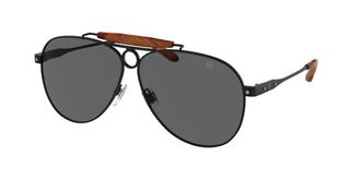 Ralph Lauren RL7078 THE COUNRTYMAN 9304B1 Mens Sunglasses Black Size 61