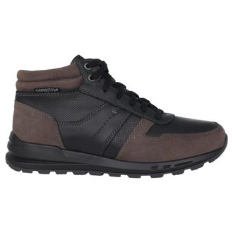 Mephisto Grijze heren enkellaars - Boran - Heren - Veterlaarzen - Grijs - 40 1/2 EU - Leer - Schoenen