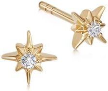 Astley Clarke Gold Polaris Star Stud Earrings at Nordstrom