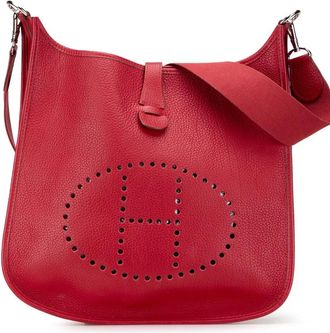 Hermès Borsa a tracolla Evelyne III 29 in pelle Clemence 1999 - Rosso