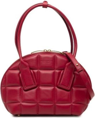 Bottega Veneta Pre-owned Swoop Bag - Dames - Vintage Handtas - Rood - ONE Size - Leer - Vintage