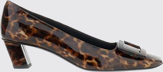 Roger Vivier D&eacute;collet&eacute; Belle Vivier in pelle verniciata con fibbia tartarugata