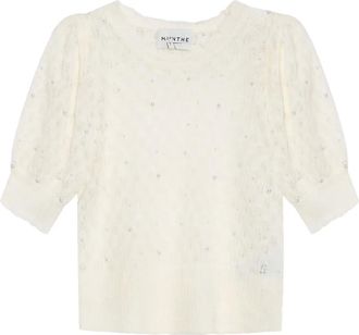 Munthe Top in misto lana - Toni neutri