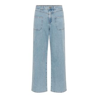 Kaffe Pantalones - Jeans - Mujer - Gris - 2XL