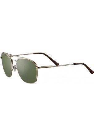 Serengeti Eyewear Mens SS598003-S 58 Carroll Large Sunglasses - Gold - One Size