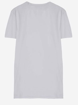 Gucci Mens T-Shirt Rayon Jersey White Modal T-Shirts And Polos